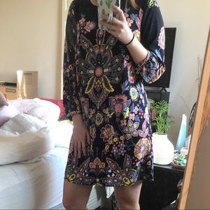 Floral Shift Dress